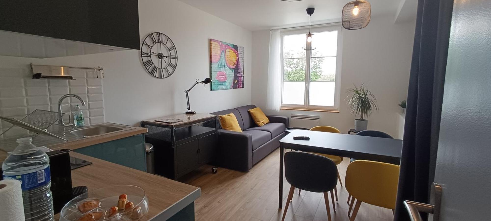 Actarus-Sils - T1 28 M2 Appartement Caen Buitenkant foto